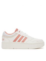 Adidas Buty do koszykówki Hoops 3.0 Bold JI3467 Biały. Białe obuwie sportowe damskie Adidas, bez wzorów, z materiału, do koszykówki. Za 209.99 zł.