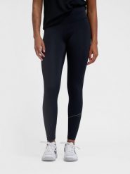 Damskie legginsy z kieszenią Hummel Court. Czarne legginsy damskie Hummel, s, bez wzorów, z materiału. Za 230.05 zł.
