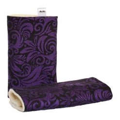 Kibi Ochraniacze Na Paski Flora Violet. Czarne torby i plecaki dziecięce Kibi. Za 78.00 zł.
