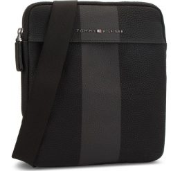 Saszetka TOMMY HILFIGER - Block Stripe Crossov AM0AM03618 002. Czarne saszetki męskie Tommy Hilfiger, ze skóry ekologicznej, młodzieżowe. Za 349.00 zł.