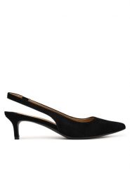 LAUREN RALPH LAUREN Szpilki Lolah II 802959263009 Czarny. Czarne szpilki damskie Lauren Ralph Lauren, bez wzorów, ze skóry, bez obcasa, bez zapięcia. Za 689.99 zł.