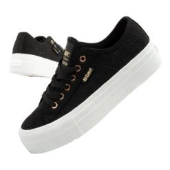 Buty Lee Cooper Canvas LCW-25-31-3439L czarne. Czarne obuwie sportowe damskie bez wzorów, z gumy. W wyprzedaży za 224.33 zł.