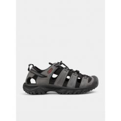 Sandały trekkingowe męskie Keen Targhee III Sandal. Brązowe sandały męskie Keen, bez zapięcia. Za 449.99 zł.