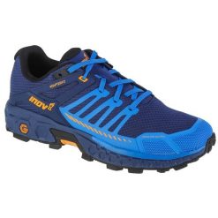 Buty do biegania męskie, Inov-8 Roclite Ultra G 320. Niebieskie buty sportowe męskie Inov-8, z gumy, bez zapięcia, do biegania. Za 874.00 zł.