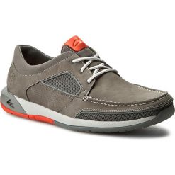 Półbuty CLARKS - Ormand Sail 261252807 Dark Grey Nubuck. Półbuty na co dzień męskie marki Clarks. Za 549.00 zł.