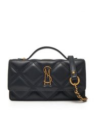 Steve Madden Torebka Bjeffa SM13001604 Czarny. Czarne torebki do ręki damskie Steve Madden, bez wzorów, ze skóry, wizytowe, bez dodatków. Za 299.99 zł.