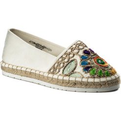 Espadryle MARCO TOZZI - 2-24215-20 White Comb 197. Białe espadryle damskie Marco Tozzi, z materiału. W wyprzedaży za 149.00 zł.