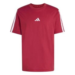 T-Shirt Adidas Sport M 3S Sj T B Dorośli. Brązowe t-shirty męskie Adidas, m, bez wzorów, z bawełny, klasyczne, bez kołnierzyka. Za 184.99 zł.
