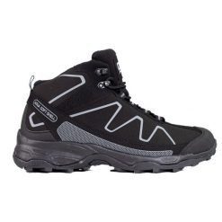 Wysokie sznurowane buty trekkingowe męskie DK czarne. Czarne trekkingi męskie . Za 227.37 zł.