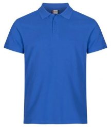 Clique Heavy Premium Polo – gruba koszulka polo z czesaną bawełną – royal blue. Niebieskie koszulki polo męskie CLIQUE, m, bez wzorów, z bawełny, bez ramiączek. Za 169.58 zł.