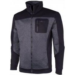 Bluza męska Erco Bork Czarno-szara Melange Czarny. Czarne bluzy męskie ERGOTEC, m, bez wzorów, z poliesteru, bez kołnierzyka, bez ramiączek, na fitness i siłownię. Za 88.17 zł.