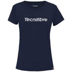 Bawełniana koszulka dziewczęca Tecnifibre Team. Niebieskie t-shirty i topy dla dziewczynek TECNIFIBRE, bez wzorów, z bawełny, bez ramiączek. Za 84.50 zł.