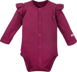 Eevi BODY niemowlęce wyprawka SIMPLY COMFY ROZ BORDOWY Ewa Klucze 62. Czerwone body niemowlęce Eevi, bez wzorów, bez ramiączek. Za 37.99 zł.