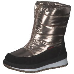 Dziecięce buty zimowe CMP. Żółte buty zimowe dziewczęce CMP, bez wzorów, z gumy, bez zapięcia. Za 249.99 zł.