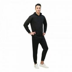 Bluza z kapturem Softee Elegant. Czarne bluzy męskie Softee, na jesień, l, bez wzorów, z materiału, z kapturem. Za 160.99 zł.
