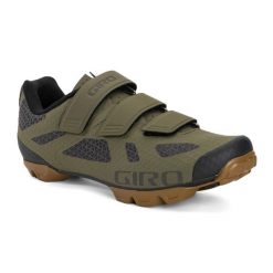 Buty rowerowe MTB męskie Giro Ranger. Zielone buty sportowe męskie GIRO, bez zapięcia, rowerowe. Za 438.95 zł.