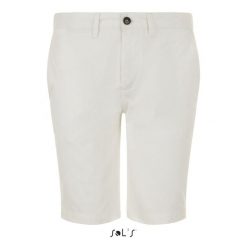 Szorty Sol's Jasper. Białe szorty damskie SOL'S, na lato, s, bez wzorów, z bawełny. Za 196.00 zł.