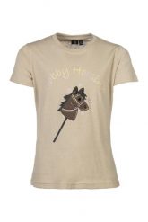 T-shirt dziewczęcy HKM Kids Hobby Horsing Rainbow. Brązowe t-shirty i topy dla dziewczynek HKM, bez wzorów, z materiału, bez ramiączek. Za 118.50 zł.