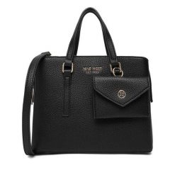 Torebka Nine West. Czarne torebki do ręki damskie Nine West, bez wzorów, klasyczne, bez dodatków. Za 249.99 zł.