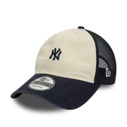 Czapka trucker damska New York Yankees. Niebieskie czapki i kapelusze damskie New Era, bez wzorów, casualowe. Za 126.00 zł.