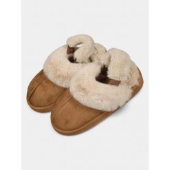Kapcie Damskie Barts Ayumies. Brązowe kapcie damskie Barts, bez wzorów. Za 229.00 zł.