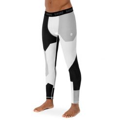 Legginsy termoaktywne do sportów zimowych męskie SIROKO Bansko. Czarne legginsy sportowe męskie SIROKO, m, bez wzorów, z elastanu, narciarskie. W wyprzedaży za 127.00 zł.