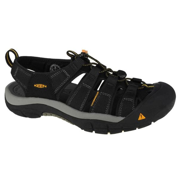 Sandały męskie, Keen Newport H2. Czarne sandały męskie Keen, z materiału, bez zapięcia. Za 499.99 zł.