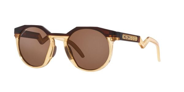 Oakley Okulary Hstn Oo9242-07. Żółte okulary przeciwsłoneczne męskie Oakley, okrągłe. Za 1,100.99 zł.