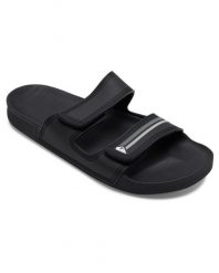 Sandały dla Mężczyzn RIVI DOUBLE Multicolore. Czarne sandały męskie Quiksilver, z materiału, bez zapięcia. Za 129.99 zł.