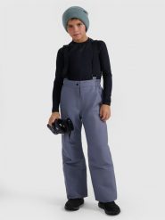 4F Spodnie narciarskie membrana 5000 dziewczęce - szare 152 (11-12 lat). Szare spodnie materiałowe dla dziewczynek 4f, na zimę, bez wzorów. Za 249.99 zł.