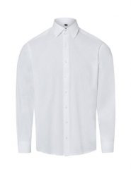 Nils Sundström koszula casual z lnem Mężczyźni Modern Fit Bawełna biały, XXL. Białe koszule męskie Nils Sundström, m, bez wzorów, z bawełny, casualowe, bez kołnierzyka, bez ramiączek. Za 179.95 zł.