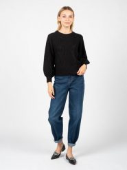 Silvian Heach Sweter "Fuyu" | PGA22106 | Kobieta | Czarny. Czarne swetry damskie Silvian Heach, xl, bez wzorów, z dzianiny, bez kołnierzyka, bez ramiączek, bez kaptura. W wyprzedaży za 189.00 zł.