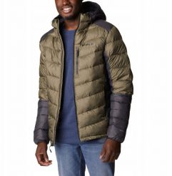 Columbia Labyrinth Loop Hooded Jacket 1957343398 Zielone XL. Zielone kurtki męskie Alpinus, m, bez wzorów, bez kaptura. Za 585.38 zł.