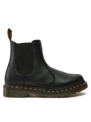 Dr. Martens Sztyblety 2976 Women's Leather Chelsea 30698001 Czarny. Czarne botki damskie Dr. Martens, ze skóry, bez obcasa, na płaskiej podeszwie, bez zapięcia. Za 709.99 zł.