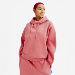 Bluza z kapturem damska Elementals. Czerwone bluzy damskie Decathlon, s, bez wzorów, z bawełny, z kapturem. W wyprzedaży za 139.99 zł.