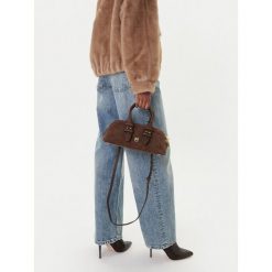 Torebka PINKO. Brązowe torebki do ręki damskie Pinko, bez wzorów, klasyczne, bez dodatków. Za 1,659.00 zł.