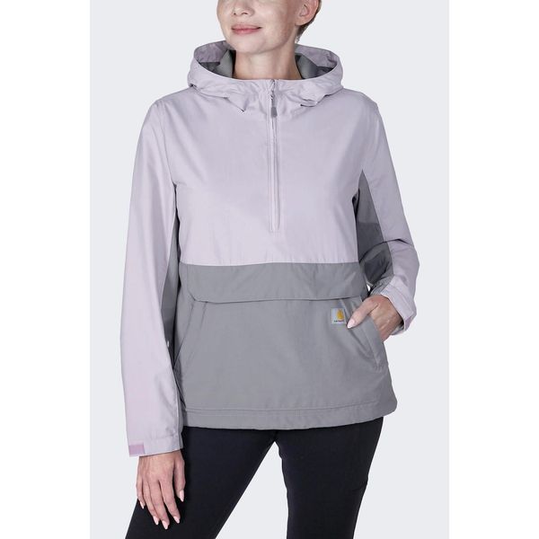 Kurtka damska przeciwdeszczowa Carhartt Anorak. Szare kurtki damskie Carhartt, xs, bez wzorów, bez kaptura. Za 387.99 zł.