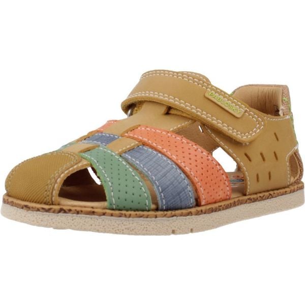 Sandały PABLOSKY 055183P Brązowy. Brązowe sandały męskie Pablosky, z materiału, bez zapięcia. Za 195.99 zł.