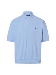 Polo Ralph Lauren koszulka polo - luźny krój Mężczyźni Bawełna niebieski, XL. Niebieskie koszulki polo męskie Polo Ralph Lauren, m, bez wzorów, z bawełny, klasyczne, bez ramiączek. Za 599.95 zł.
