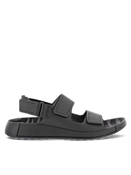 ECCO Sandały 2ND COZMO M 50094401001 Czarny. Czarne sandały męskie ecco, ze skóry, bez zapięcia. Za 529.99 zł.