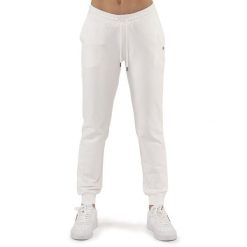 Bluza z kieszeń na co dzień na siłownię. Białe bluzy damskie LEONE 1947 APPAREL, bez wzorów, z bawełny, bez kaptura. W wyprzedaży za 124.20 zł.