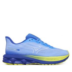 Buty do biegania Mizuno. Niebieskie buty sportowe męskie Mizuno, bez zapięcia, do biegania, mizuno wave. Za 599.99 zł.