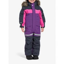 Kombinezon dla dziewczynki Didriksons Bjarven Coverall 3. Fioletowe buty zimowe dziewczęce Didriksons, bez wzorów, bez zapięcia. Za 427.99 zł.