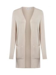 Marie Lund Kardigan Kobiety beżowy, S. Brązowe kardigany damskie Marie Lund, s, bez wzorów, z wiskozy, eleganckie. Za 299.95 zł.