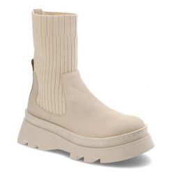 Beżowe Botki Artiker Damskie Stylowe Buty Jesienne. Brązowe botki damskie Artiker, na jesień, ze skóry, eleganckie, bez obcasa, na obcasie, bez zapięcia. Za 329.00 zł.