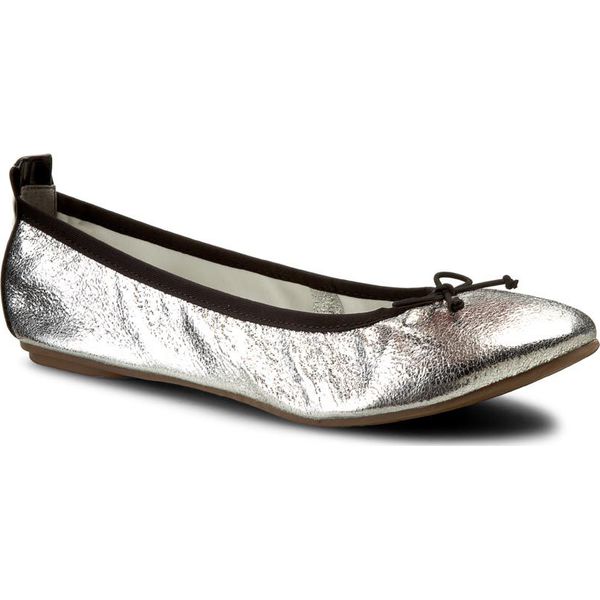 Baleriny TAMARIS 1 22113 28 Silver Struct. 927 Baleriny TAMARIS 1 22113 28 Silver Struct. 927