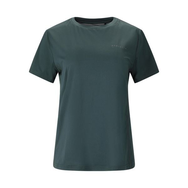 Koszulka damska Athlecia Unicorn. Zielone koszulki sportowe damskie Athlecia, bez wzorów, eleganckie, bez kołnierzyka. Za 127.00 zł.