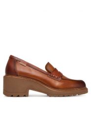 Pikolinos Półbuty W7A-3904C1 Brązowy. Brązowe półbuty damskie Pikolinos, bez wzorów, ze skóry, bez obcasa, na obcasie, bez zapięcia. Za 459.99 zł.