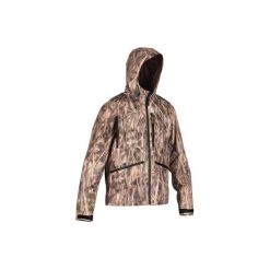 Kurtka myśliwska wodoodporna 500. Szare kurtki męskie SOLOGNAC. Za 399.99 zł.