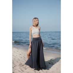 Spódnica do jogi Moonholi Flowcut z rozporkami. Szare spódnice damskie MOONHOLI, bez wzorów. Za 369.00 zł.